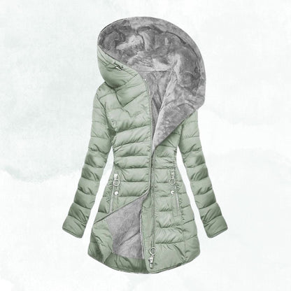 Winterjacke mit warmen Fellfutter