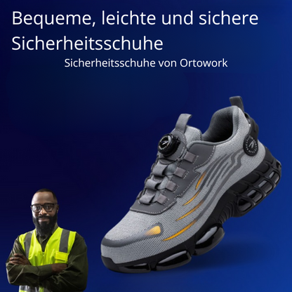 OrthoWork Orthopädische Sicherheitsschuhe S3 - Arbeitsschuhe mit Komfort