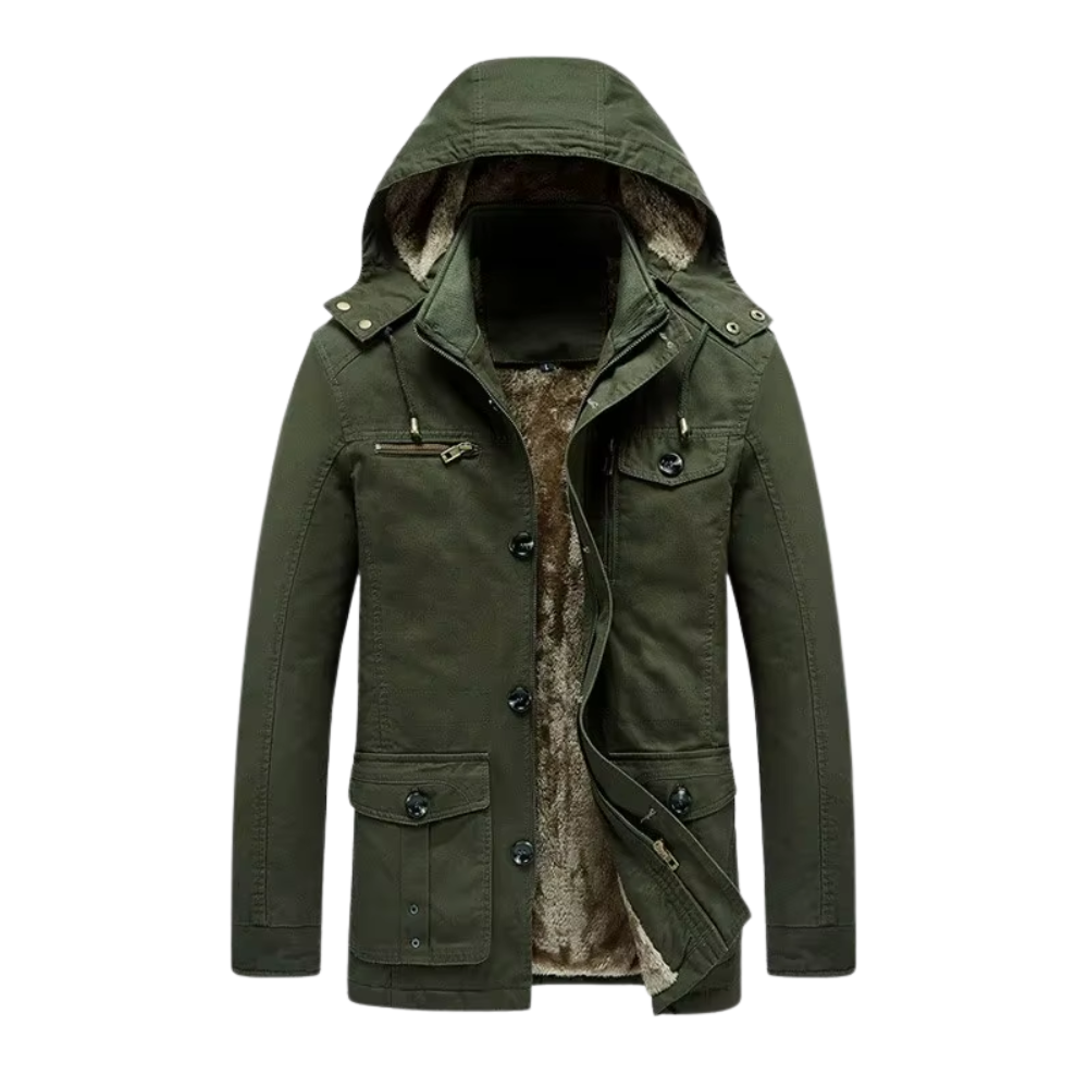 Elegante Premium Gefütterte Winterjacke