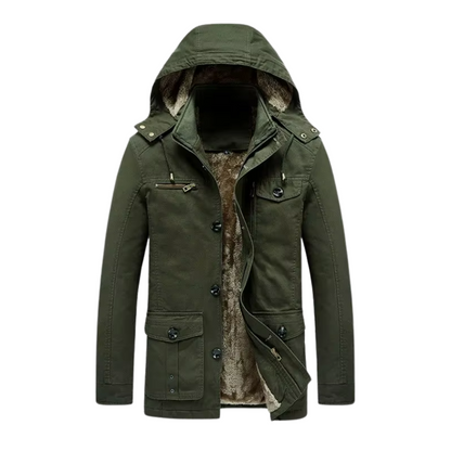 Elegante Premium Gefütterte Winterjacke