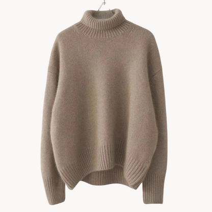 Juliette – Luxuriöser Feinstrick-Rollkragenpullover