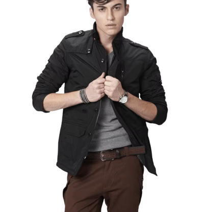 Elegante Winddichte Jacke