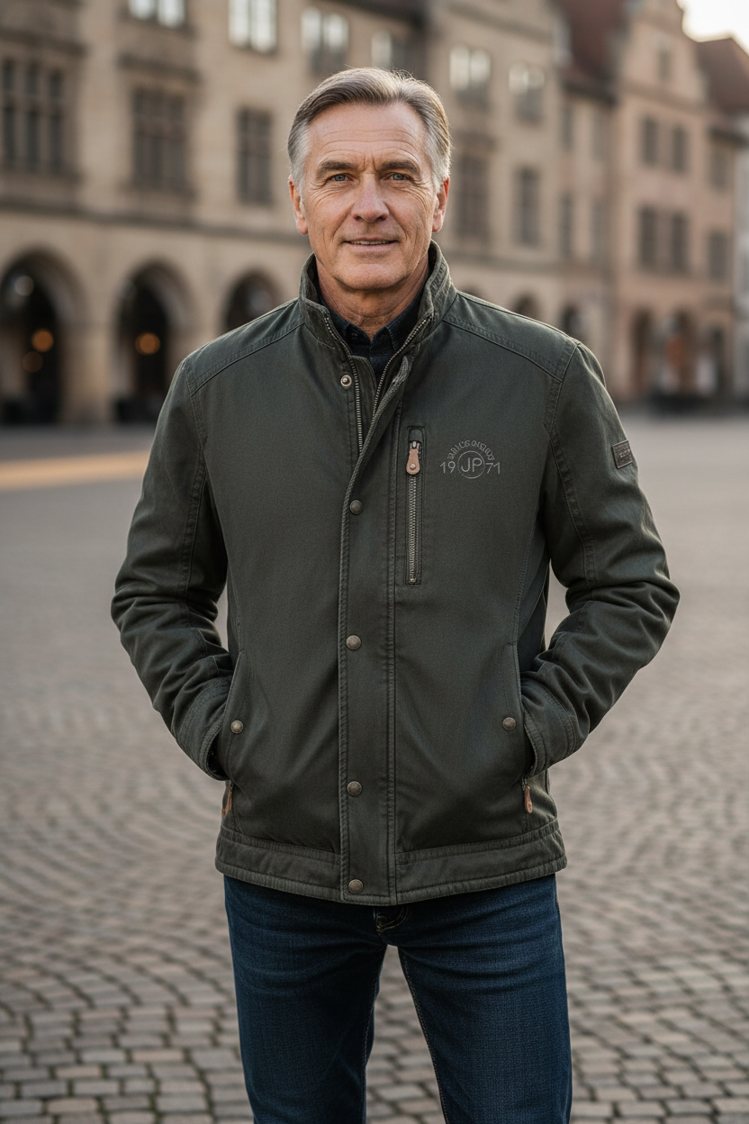 Elegante Parka-Bomberjacke