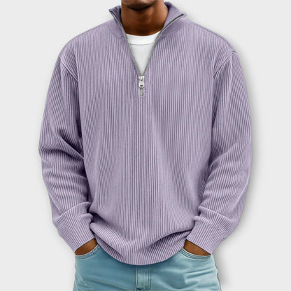 CLIFF™|TRENDY ZIP-PULLOVER