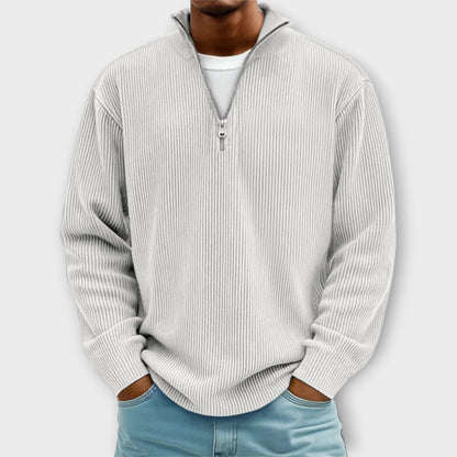 CLIFF™|TRENDY ZIP-PULLOVER