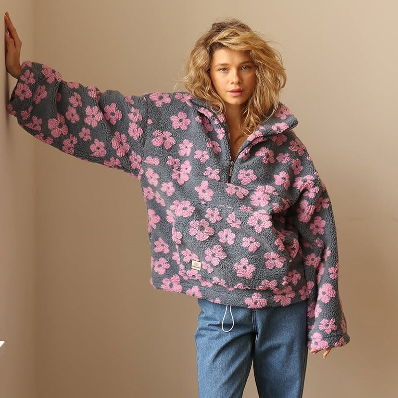 Daisy™ Fleece-Pullover Bloom – Kuschelig Warm