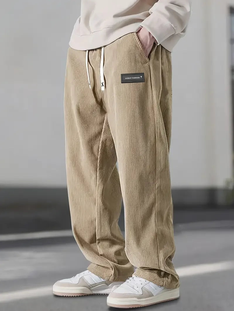 Herren Corduroy Hose – Komfort-Passform mit Elastischer Taille | Salzburg Mode