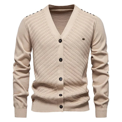 Schneider | Warmer Herren Cardigan mit V-Ausschnitt