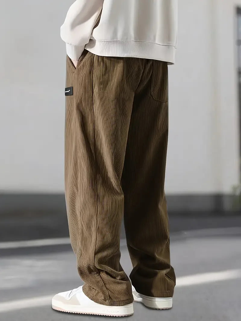 Herren Corduroy Hose – Komfort-Passform mit Elastischer Taille | Salzburg Mode
