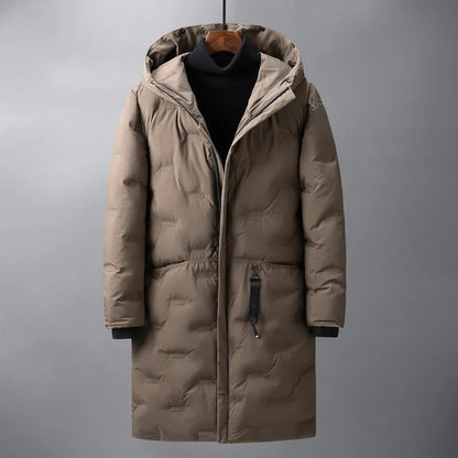 Lange Winterjacke