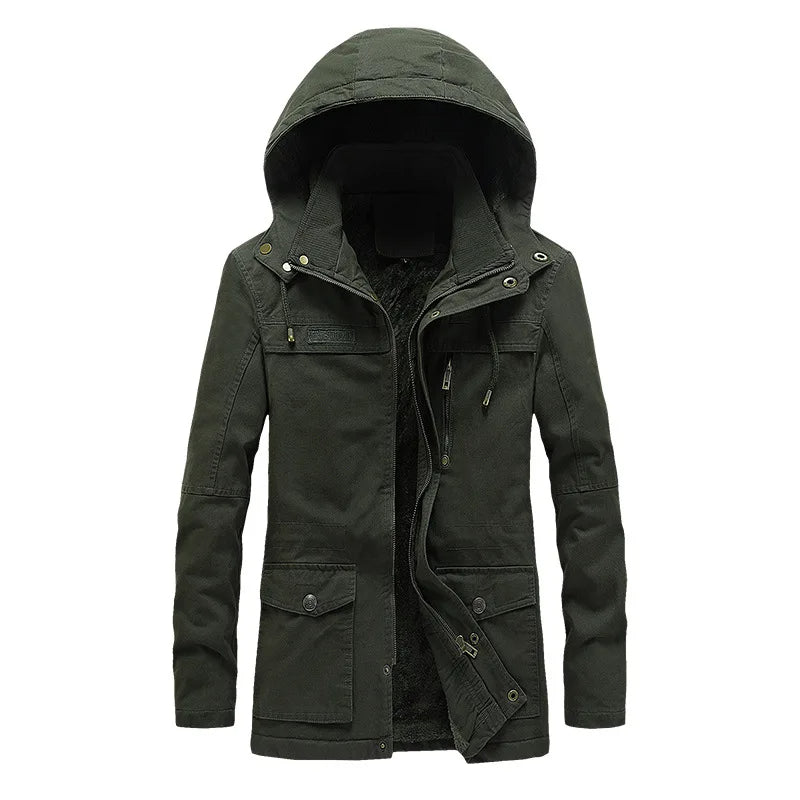 Elegante Winddichte Winterjacke